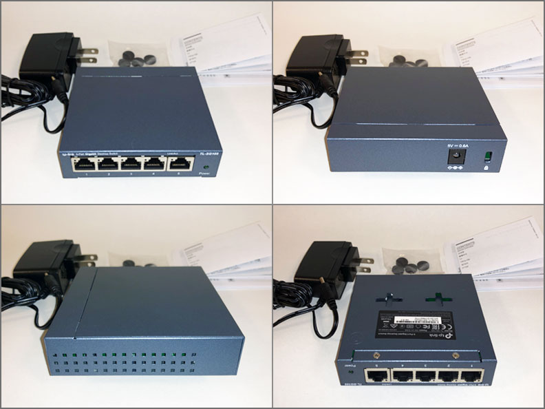 TP-Link Switching Hub (スイッチングハブ) TL-SG105 の中身。